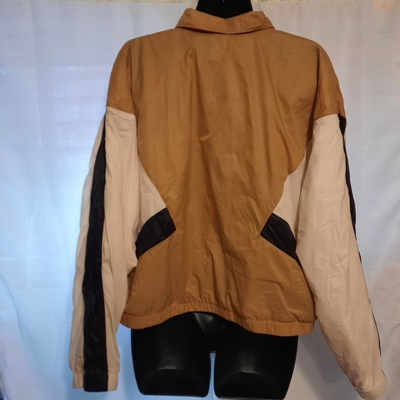 H&M Camel and Black Bomber Jacket - Picture 5 of 13